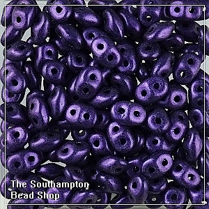CzechMates Quadra Tile - Metallic Suede Purple